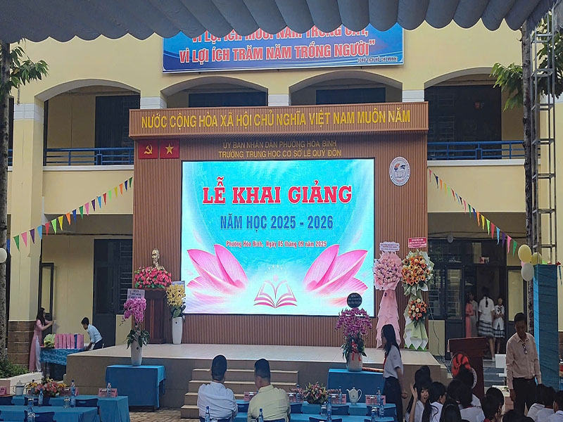 Khai giảng năm học mới 2025-2026