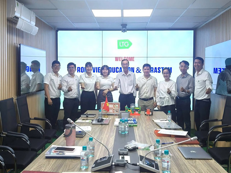 LTG Education đón tiếp đối tác Rồng Việt Education & Garastem